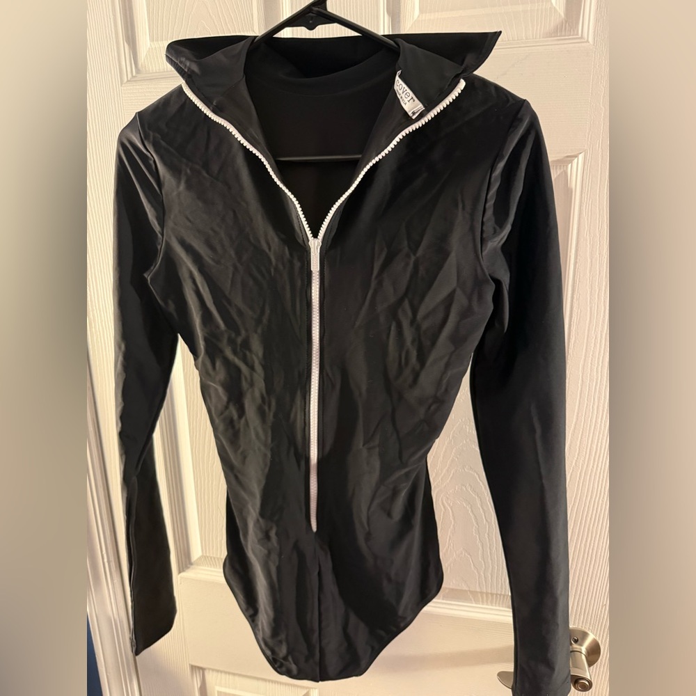 Cover- Black Women's Bathing Suit or Bodysuit